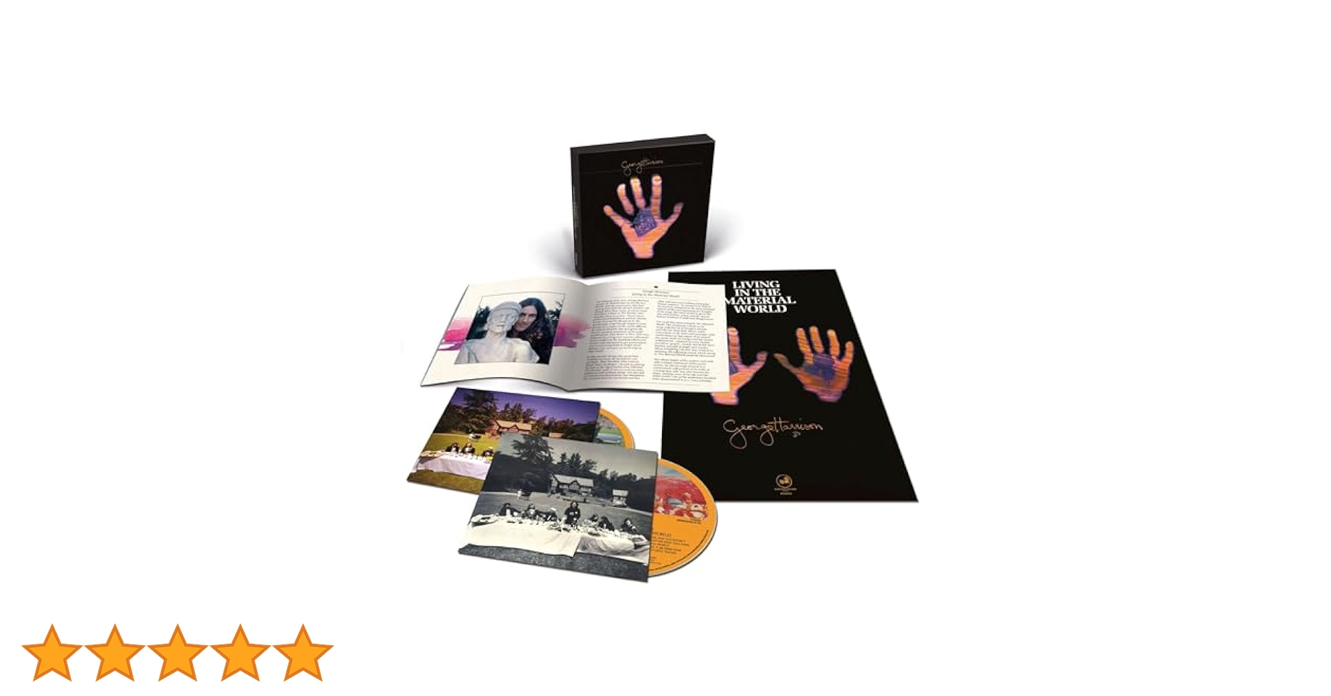 Amazon.co.jp: Living in the Material World (50th Anniversary